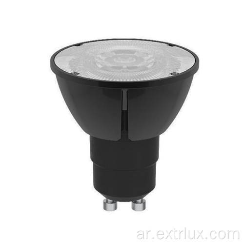 LED GU10 Aluminium COB LED 12 ° Spotlight 6.5W Dimmable